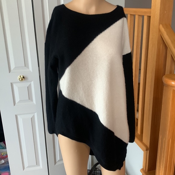 100% cashmere scoop neck women’s sweater size M - Picture 7 of 13